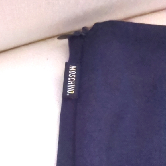 Moschino jeans ruffle skirt in navy - Picture 5 of 7